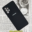 قاب گوشی Galaxy A73 5G سامسونگ سیلیکونی اورجینال سورا SORA پاک کنی درجه یک زیربسته محافظ لنز دار مشکی کد 271