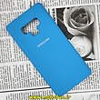 قاب گوشی Galaxy Note 9 سامسونگ سیلیکونی اورجینال سورا SORA پاک کنی درجه یک زیربسته آبی کد 98