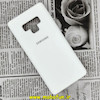 قاب گوشی Galaxy Note 9 سامسونگ سیلیکونی اورجینال سورا SORA پاک کنی درجه یک زیربسته سفید کد 106