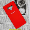 قاب گوشی Galaxy Note 9 سامسونگ سیلیکونی اورجینال سورا SORA پاک کنی درجه یک زیربسته قرمز کد 107