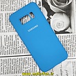 قاب گوشی Galaxy S8 سامسونگ سیلیکونی اورجینال سورا SORA پاک کنی درجه یک زیربسته آبی کد 67