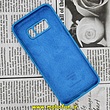 قاب گوشی Galaxy S8 سامسونگ سیلیکونی اورجینال سورا SORA پاک کنی درجه یک زیربسته آبی کد 67