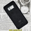 قاب گوشی Galaxy S8 سامسونگ سیلیکونی اورجینال سورا SORA پاک کنی درجه یک زیربسته مشکی کد 79
