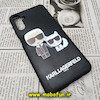 قاب گوشی Galaxy A04S - Galaxy M13 4G - Galaxy F13 سامسونگ سیلیکونی ژله ای طرح کارل لاجرفلد KARL LAGERFELD مشکی کد 31