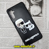 قاب گوشی Galaxy A04S - Galaxy M13 4G - Galaxy F13 سامسونگ سیلیکونی ژله ای طرح کارل لاجرفلد KARL LAGERFELD مشکی کد 31