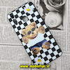 قاب گوشی Galaxy A20 - Galaxy A30 سامسونگ سیلیکونی ژله ای طرح خرسی تدی Tedi مشکی کد 385