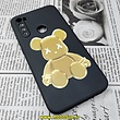 قاب گوشی Redmi Note 8 - Redmi Note 8 2021 شیائومی سیلیکونی ژله ای طرح خرسی تدی Tedi محافظ لنز دار مشکی کد 625