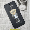 قاب گوشی Redmi Note 8 Pro شیائومی سیلیکونی ژله ای طرح خرسی تدی Tedi محافظ لنز دار مشکی کد 583