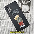 قاب گوشی Galaxy A52 4G - Galaxy A52 5G - Galaxy A52S سامسونگ سیلیکونی ژله ای محافظ لنز دار طرح خرسی تدی Tedi مشکی کد 837
