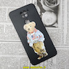 قاب گوشی Redmi Note 9 4G شیائومی سیلیکونی ژله ای طرح خرسی تدی Tedi محافظ لنز دار مشکی کد 416