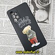 قاب گوشی Galaxy A53 5G سامسونگ سیلیکونی ژله ای محافظ لنز دار طرح خرسی تدی Tedi مشکی کد 337