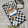 قاب گوشی Galaxy A53 5G سامسونگ سیلیکونی ژله ای محافظ لنز دار طرح خرسی تدی Tedi مشکی کد 345