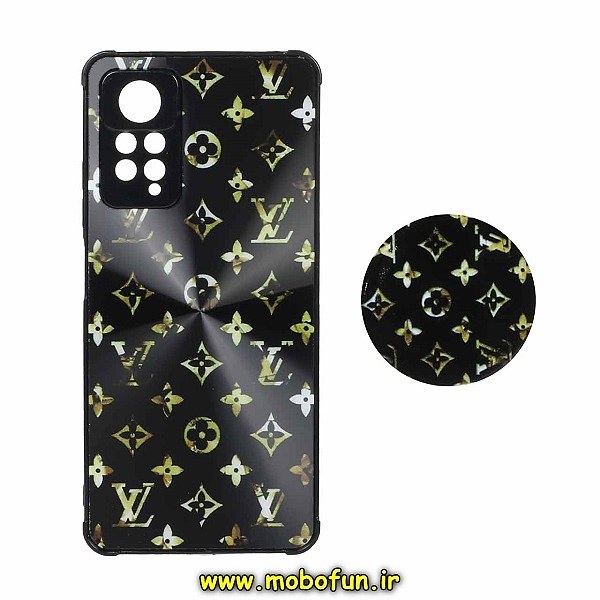 قاب گوشی Xiaomi Redmi Note 11 Pro 4G Global - Redmi Note 11 Pro 5G Global شیائومی لیزری محافظ لنز دار پاپ سوکت دار طرح لویی ویتون LV کد 291