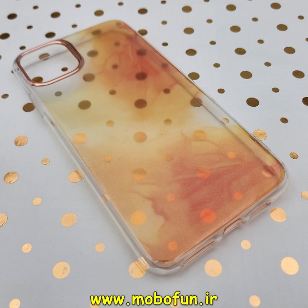 قاب گوشی iPhone 11 Pro Max آیفون آبرنگی اکلیلی طلقی شیشه ای اورجینال DIKEX شفاف کد 440