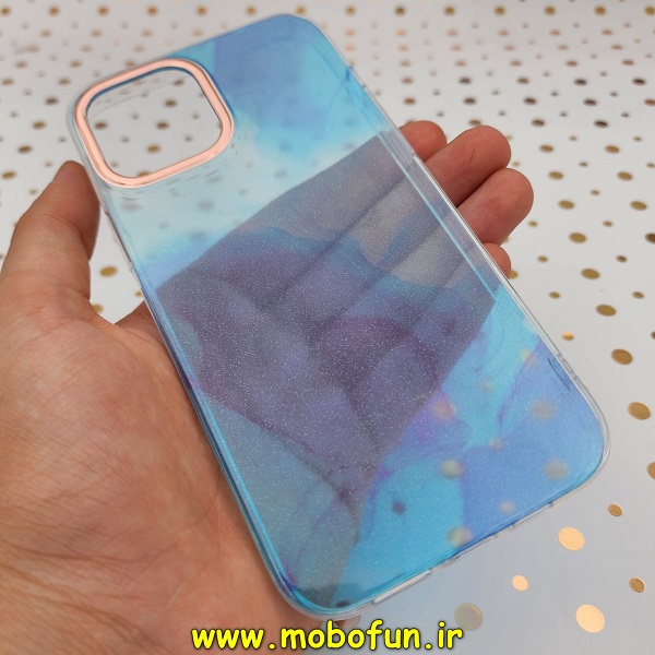 قاب گوشی iPhone 12 Pro Max آیفون آبرنگی اکلیلی طلقی شیشه ای اورجینال DIKEX شفاف کد 472