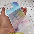 قاب گوشی iPhone 13 Pro آیفون آبرنگی اکلیلی طلقی شیشه ای اورجینال DIKEX شفاف کد 273