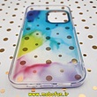 قاب گوشی iPhone 13 Pro آیفون آبرنگی اکلیلی طلقی شیشه ای اورجینال DIKEX شفاف کد 273