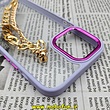 قاب گوشی iPhone 13 Pro Max آیفون اورجینال متال کیس Metal طرح پشت طلق شفاف دور سیلیکونی دستبندی کارتیر یاسی طلایی کد 369