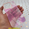قاب گوشی iPhone 14 Pro آیفون آبرنگی اکلیلی طلقی شیشه ای اورجینال DIKEX شفاف کد 73