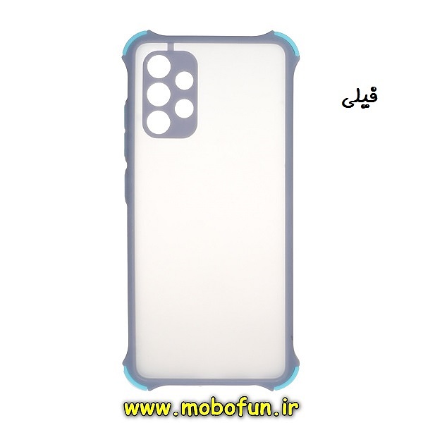 قاب گوشی Galaxy A52 4G - Galaxy A52 5G - Galaxy A52S سامسونگ طرح پشت مات محافظ لنزدار کپسولی ایربگ دار فیلی کد 896
