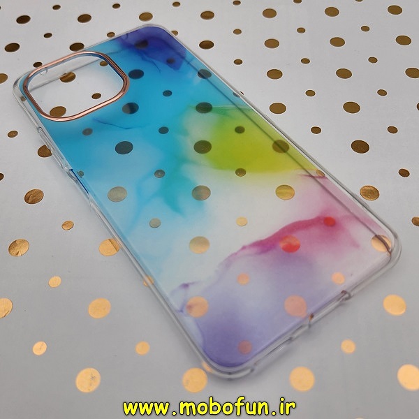 قاب گوشی Mi 11 Lite 4G - Mi 11 Lite 5G - Mi 11 Lite NE شیائومی آبرنگی اکلیلی طلقی شیشه ای اورجینال DIKEX شفاف کد 369