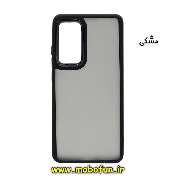 قاب گوشی Redmi Note 11 4G - Redmi Note 11S شیائومی پشت مات متال کیس دور سیلیکونی مشکی کد 447