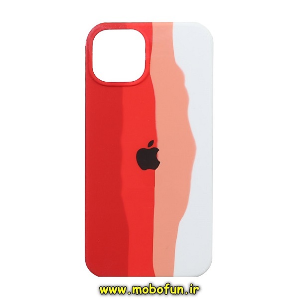 قاب گوشی iPhone 13 Pro Max آیفون سیلیکونی اورجینال رنگین کمانی پاک کنی درجه یک زیربسته کد 397