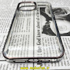 قاب گوشی iPhone 12 Pro Max آیفون طرح پشت طلق شیشه ای شفاف اورجینال برند CASE MATE مشکی کد 151
