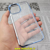 قاب گوشی iPhone 12 Pro Max آیفون طرح پشت طلق شیشه ای شفاف اورجینال برند CASE MATE آبی کد 154