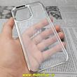 قاب گوشی iPhone 13 Pro آیفون طرح پشت طلق شیشه ای شفاف اورجینال برند CASE MATE نقره ای کد 307