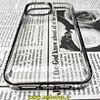 قاب گوشی iPhone 13 Pro آیفون طرح پشت طلق شیشه ای شفاف اورجینال برند CASE MATE مشکی کد 308