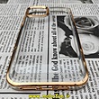 قاب گوشی iPhone 14 آیفون طرح پشت طلق شیشه ای شفاف اورجینال برند CASE MATE طلایی کد 48