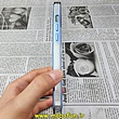 قاب گوشی iPhone 14 آیفون طرح پشت طلق شیشه ای شفاف اورجینال برند CASE MATE آبی کد 49