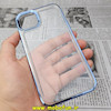 قاب گوشی iPhone 14 آیفون طرح پشت طلق شیشه ای شفاف اورجینال برند CASE MATE آبی کد 49