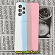 قاب گوشی Galaxy A32 4G سامسونگ سیلیکونی اورجینال سورا SORA پاک کنی رنگین کمانی آبرنگی درجه یک زیربسته محافظ لنز دار کد 601