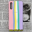 قاب گوشی Galaxy A30S - Galaxy A50 - Galaxy A50S سامسونگ سیلیکونی اورجینال سورا SORA پاک کنی رنگین کمانی آبرنگی درجه یک زیربسته محافظ لنز دار کد 777