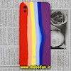 قاب گوشی Redmi 9A شیائومی سیلیکونی اورجینال سورا SORA پاک کنی رنگین کمانی آبرنگی درجه یک زیربسته محافظ لنز دار کد 142