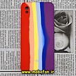 قاب گوشی Redmi 9A شیائومی سیلیکونی اورجینال سورا SORA پاک کنی رنگین کمانی آبرنگی درجه یک زیربسته محافظ لنز دار کد 142