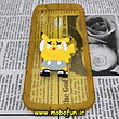 قاب گوشی Galaxy A20 - Galaxy A30 سامسونگ طرح ژله ای شفاف بالشتی سه بعدی دیجیمون ها پیکاچو محافظ لنز دار زرد کد 413