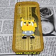 قاب گوشی Galaxy A30S - Galaxy A50 - Galaxy A50S سامسونگ طرح ژله ای شفاف بالشتی سه بعدی دیجیمون ها پیکاچو محافظ لنز دار زرد کد 784