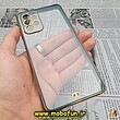 قاب گوشی Galaxy A52 4G - Galaxy A52 5G - Galaxy A52S سامسونگ طرح الکتروپلیتینگ ژله ای شفاف اورجینال یونیک کیس Unique Case محافظ لنز دار سبز کد 922