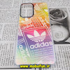 قاب گوشی Galaxy A73 5G سامسونگ طرح ضدضربه هولوگرامی هفت رنگ آدیداس adidas کد 380