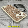 قاب گوشی iPhone 7 - iPhone 8 - iPhone SE 2020 - iPhone SE 2022 آیفون طرح ژله ای پارچه ای خرگوشی نسکافه ای کد 463