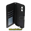 کیف گوشی Poco M5 شیائومی مگنتی طرح چرم کتابی محافظ لنزدار مشکی کد 10