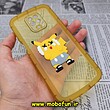 قاب گوشی Redmi Note 9S - Redmi Note 9 Pro شیائومی طرح ژله ای شفاف بالشتی سه بعدی دیجیمون ها پیکاچو محافظ لنز دار زرد کد 724