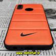 قاب گوشی Galaxy A10S سامسونگ طرح دار پافر چرمی محافظ لنز دار نایکی NIKE کد 507