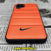قاب گوشی Galaxy A12 سامسونگ طرح دار پافر چرمی محافظ لنز دار نایکی NIKE کد 1030