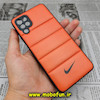 قاب گوشی Galaxy A12 سامسونگ طرح دار پافر چرمی محافظ لنز دار نایکی NIKE کد 1030