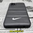 قاب گوشی Galaxy A12 سامسونگ طرح دار پافر چرمی محافظ لنز دار نایکی NIKE کد 1032