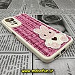 قاب گوشی Redmi Note 11 4G - Redmi Note 11S شیائومی طرح ژله ای پارچه ای خرگوشی صورتی فانتزی کد 504